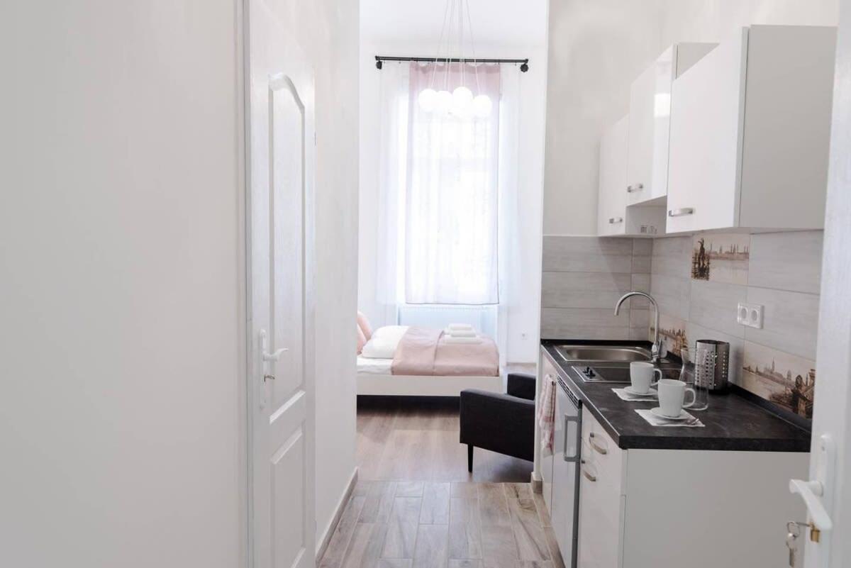 Brand New Studio With Aircon In The Center Budapeszt Zewnętrze zdjęcie
